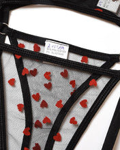 Load image into Gallery viewer, Solid Yarn Splicing Strap Lingerie Sets Bra Sets